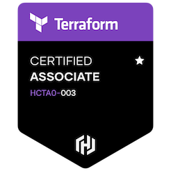Logo of the IBM prev. HashiCorp Terraform Badge